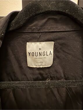 YoungLA Black Interior Label Jacket